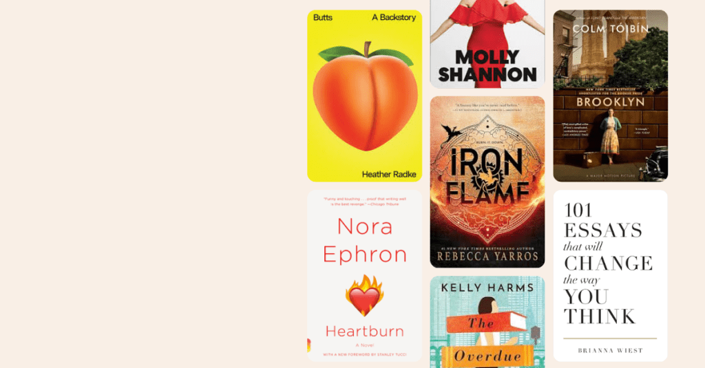 A collage of the Book Nook Chronicle's February 2025 Book Review Round Up titles