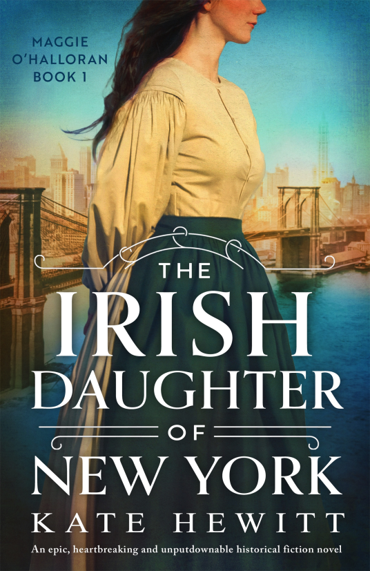 The Irish Daughter of New York by Kate Hewitt book cover